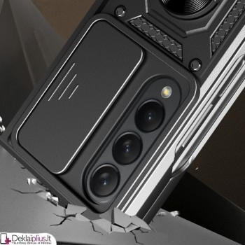 5in1 smūgiams atsparus dėklas su žiedu ir kameros apsauga (Samsung Z Fold 4) 5in1 smūgiams atsparus dėklas su žiedu ir kameros apsauga (Samsung Z Fold 4)